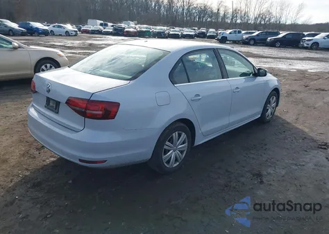 2017 Volkswagen Jetta 1.4T S from USA, damaged, VIN 3VW2B7AJ6HM253428